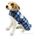 Chaqueta para mascotas gruesa de lana a cuadros tejida para mascotas ropa para mascotas